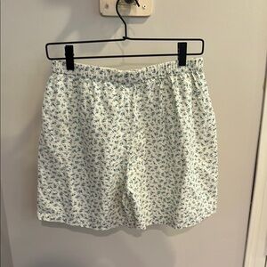 Floral Soft Midi Shorts